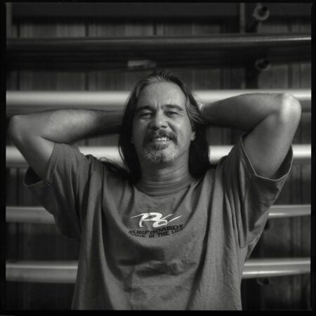 Ricky Carroll, shaper and owner of RC Surfboards in Rockledge, Florida